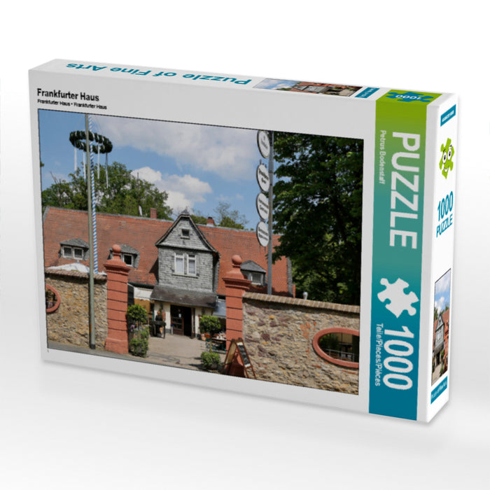 Frankfurter Haus - CALVENDO Foto-Puzzle - calvendoverlag 29.99