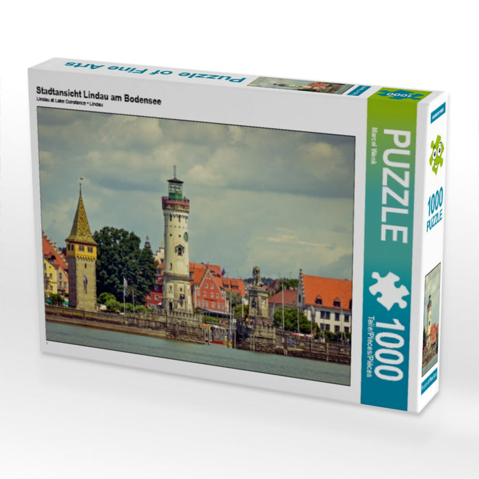 Stadtansicht Lindau am Bodensee - CALVENDO Foto-Puzzle - calvendoverlag 29.99