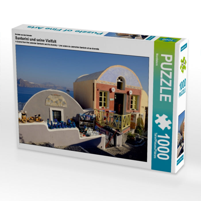 Santorini und seine Vielfalt - CALVENDO Foto-Puzzle - calvendoverlag 29.99