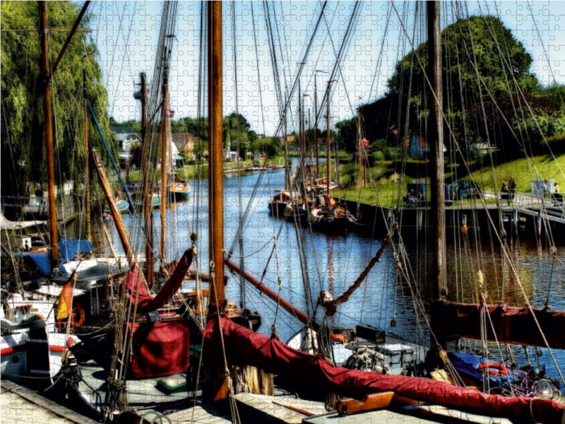 Der alte Hafen Carolinensiel - CALVENDO Foto-Puzzle - calvendoverlag 29.99