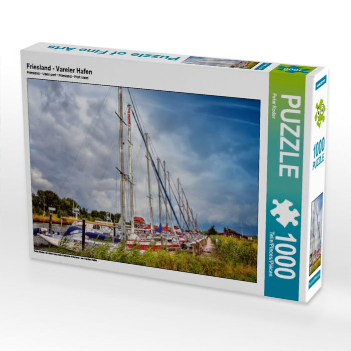 Friesland - Vareler Hafen - CALVENDO Foto-Puzzle - calvendoverlag 29.99