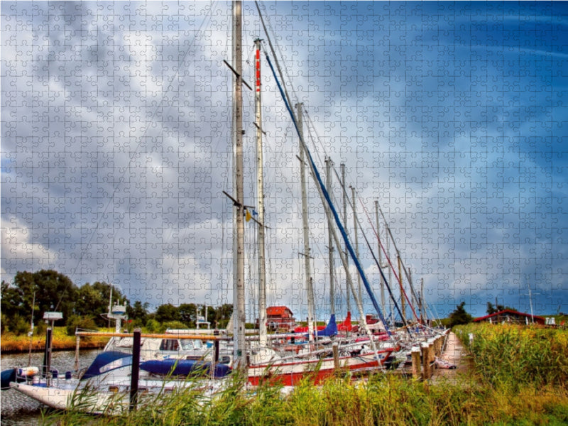 Friesland - Vareler Hafen - CALVENDO Foto-Puzzle - calvendoverlag 29.99