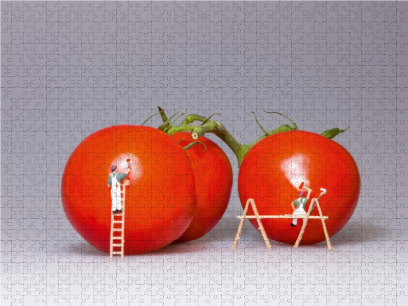 Tomatenmaler ... und andere Mini-Welten - CALVENDO Foto-Puzzle - calvendoverlag 29.99