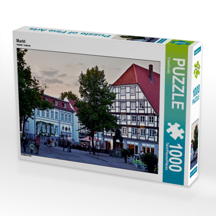 Markt - CALVENDO Foto-Puzzle - calvendoverlag 29.99