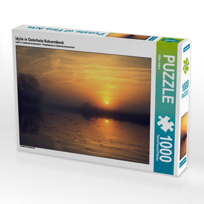 Idylle in Osterholz-Scharmbeck - CALVENDO Foto-Puzzle - calvendoverlag 29.99