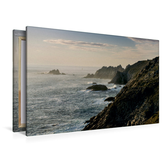 Toile textile premium Toile textile premium 120 cm x 80 cm paysage Pointe du Raz 