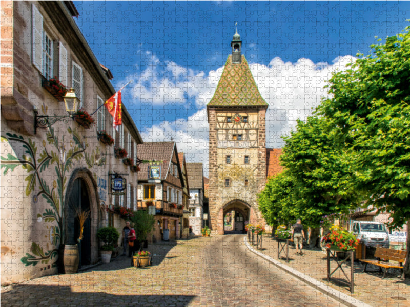 Bergheim - CALVENDO Foto-Puzzle - calvendoverlag 29.99