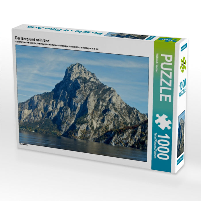 Der Berg und sein See - CALVENDO Foto-Puzzle - calvendoverlag 29.99