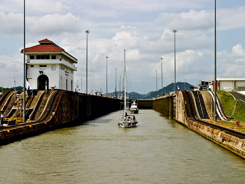 Panamakanal, Miraflores-Schleuse - CALVENDO Foto-Puzzle - calvendoverlag 29.99