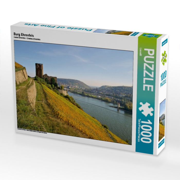 Burg Ehrenfels - CALVENDO Foto-Puzzle - calvendoverlag 29.99