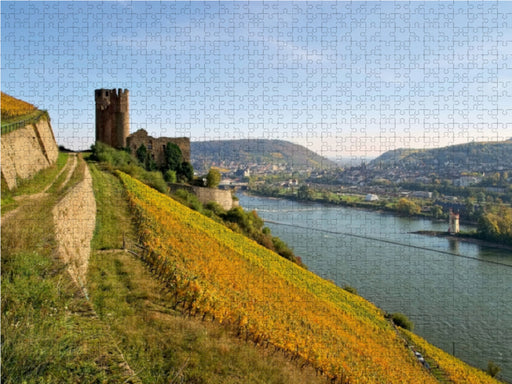 Burg Ehrenfels - CALVENDO Foto-Puzzle - calvendoverlag 29.99