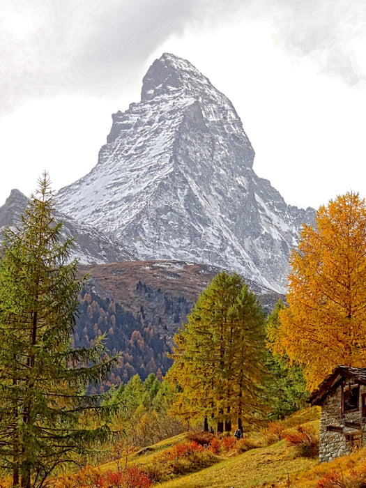 Matterhorn im Herbst - Zermatt - CALVENDO Foto-Puzzle - calvendoverlag 34.99