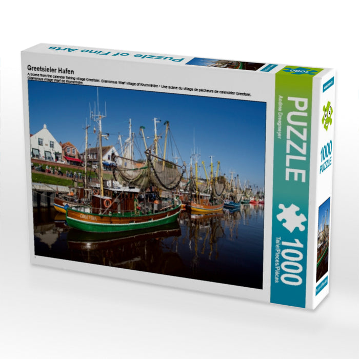 Greetsieler Hafen - CALVENDO Foto-Puzzle - calvendoverlag 29.99