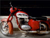 JAWA-Motorrad in Havanna - CALVENDO Foto-Puzzle - calvendoverlag 29.99