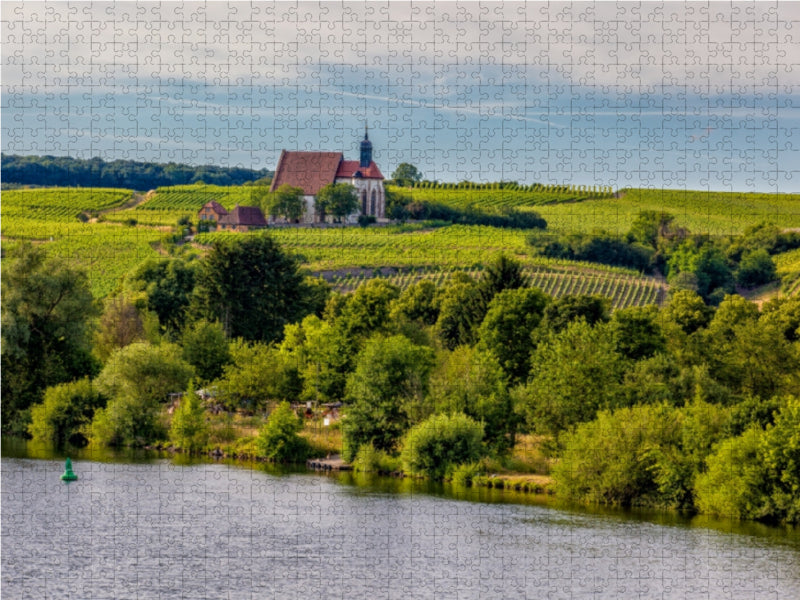 Der Main kurz vor Volkach - CALVENDO Foto-Puzzle - calvendoverlag 29.99