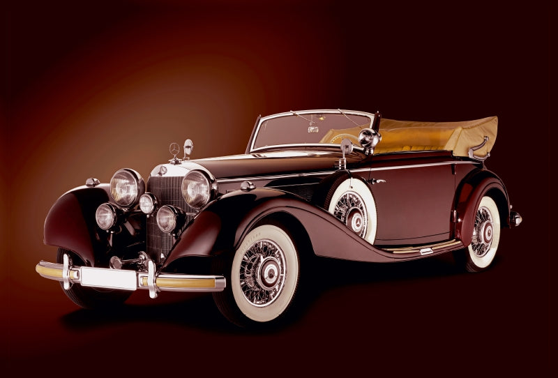 Premium Textil-Leinwand Premium Textil-Leinwand 120 cm x 80 cm quer Mercedes 540 K - Bj. 1936