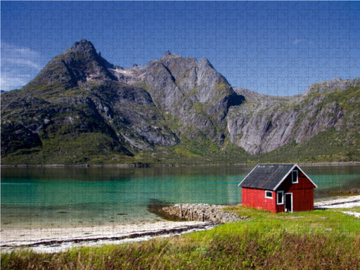 Fjord der Lofoten - CALVENDO Foto-Puzzle - calvendoverlag 29.99