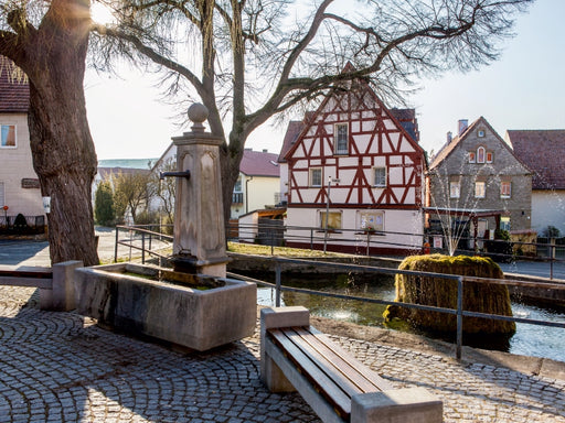 Der Brunnen von Stammheim - CALVENDO Foto-Puzzle - calvendoverlag 29.99