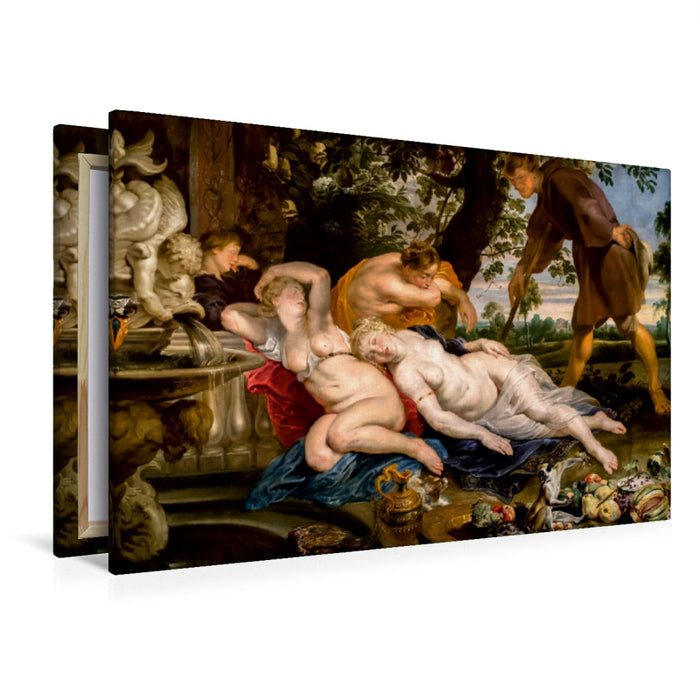 Premium Textil-Leinwand Premium Textil-Leinwand 120 cm x 80 cm quer Ein Motiv aus dem Kalender Peter Paul Rubens - Rubens