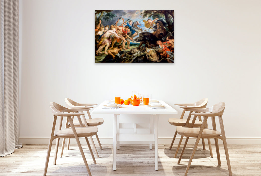 Premium Textil-Leinwand Premium Textil-Leinwand 120 cm x 80 cm quer Ein Motiv aus dem Kalender Peter Paul Rubens - Rubens