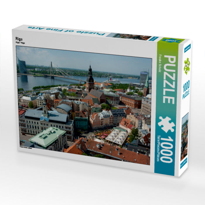 Riga - CALVENDO Foto-Puzzle - calvendoverlag 29.99