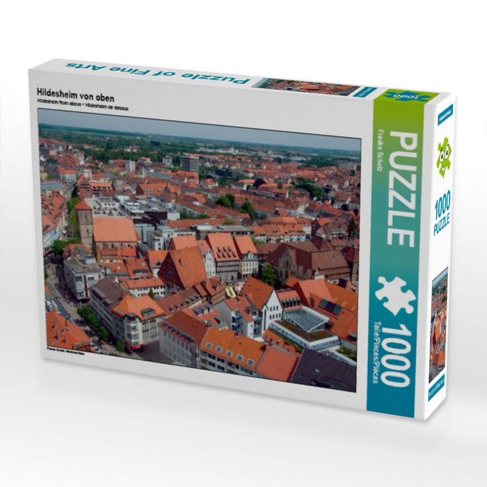 Hildesheim von oben - CALVENDO Foto-Puzzle - calvendoverlag 29.99