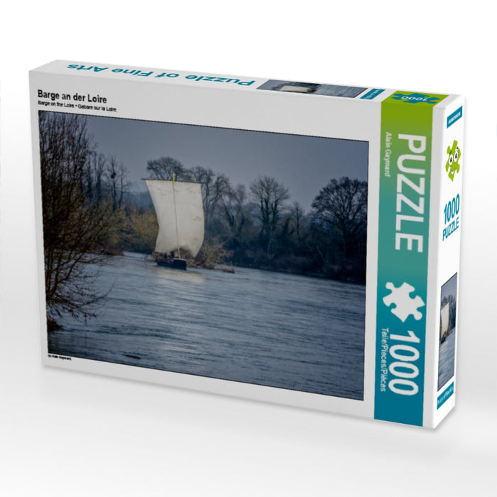 Barge an der Loire - CALVENDO Foto-Puzzle - calvendoverlag 39.99