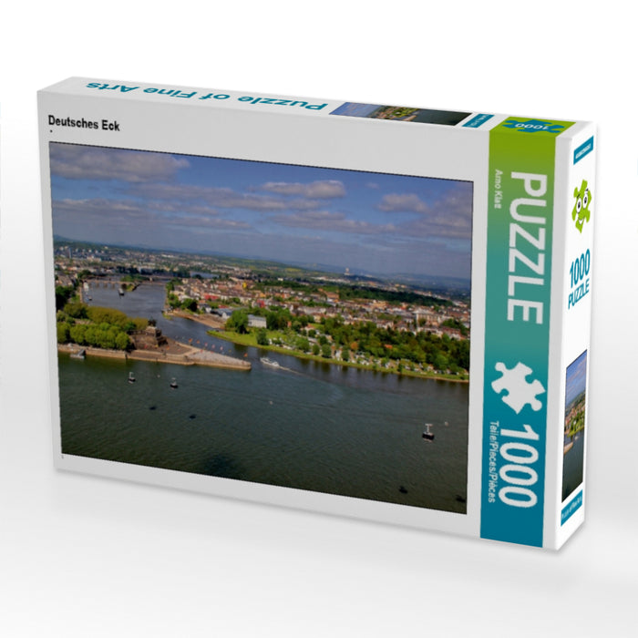 Deutsches Eck - CALVENDO Foto-Puzzle - calvendoverlag 29.99