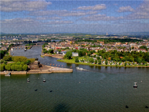 Deutsches Eck - CALVENDO Foto-Puzzle - calvendoverlag 29.99