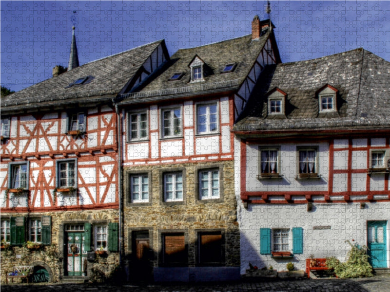 Fachwerkhäuser in Monreal - CALVENDO Foto-Puzzle - calvendoverlag 29.99