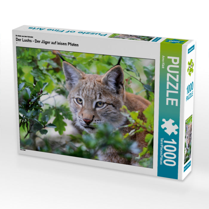 Der Luchs - Der Jäger auf leisen Pfoten - CALVENDO Foto-Puzzle - calvendoverlag 29.99