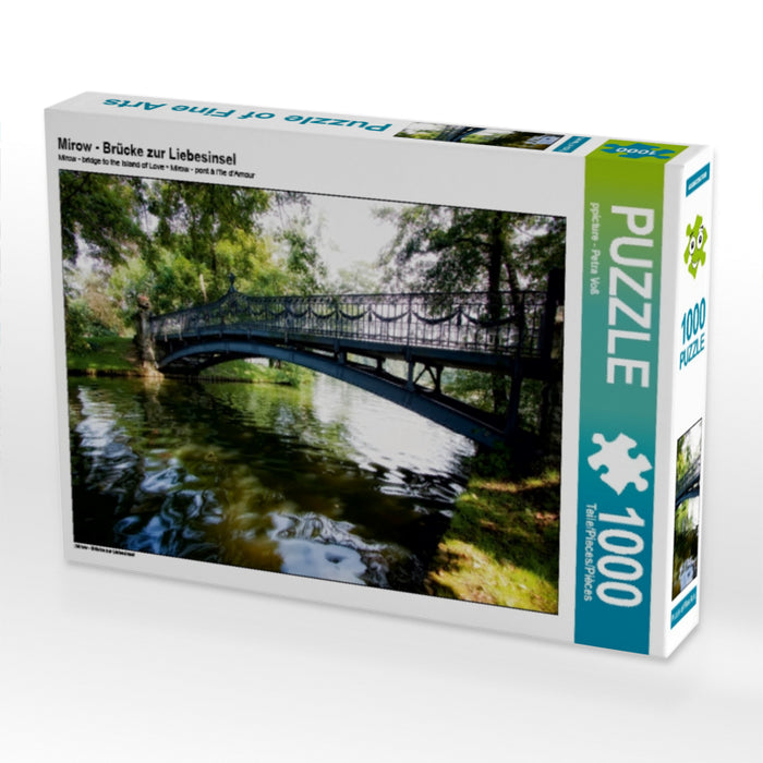 Mirow - Brücke zur Liebesinsel - CALVENDO Foto-Puzzle - calvendoverlag 29.99