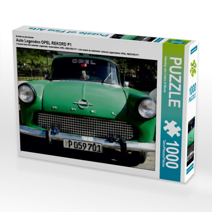 Auto Legenden OPEL REKORD P1 - CALVENDO Foto-Puzzle - calvendoverlag 29.99