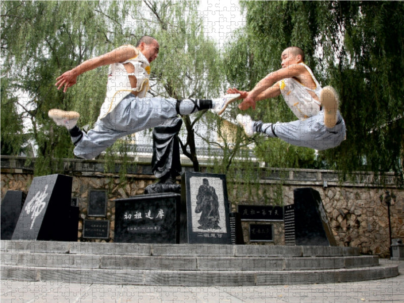 Shaolin Kung Fu - CALVENDO Foto-Puzzle - calvendoverlag 29.99