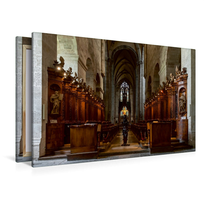 Premium Textil-Leinwand Premium Textil-Leinwand 120 cm x 80 cm quer Ein Motiv aus dem Kalender "Stift Heiligenkreuz"