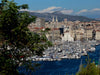 Blick vom Jardin du Pharo in Marseille auf den Vieux Port - CALVENDO Foto-Puzzle - calvendoverlag 29.99