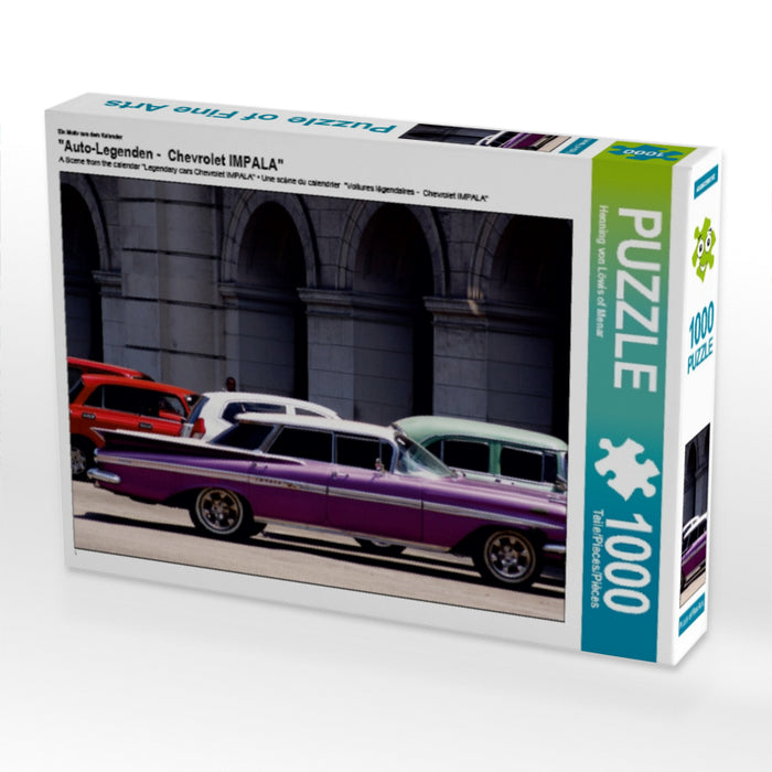 "Auto-Legenden -  Chevrolet IMPALA" - CALVENDO Foto-Puzzle - calvendoverlag 29.99