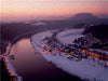 Elbe im Winter - CALVENDO Foto-Puzzle - calvendoverlag 39.99