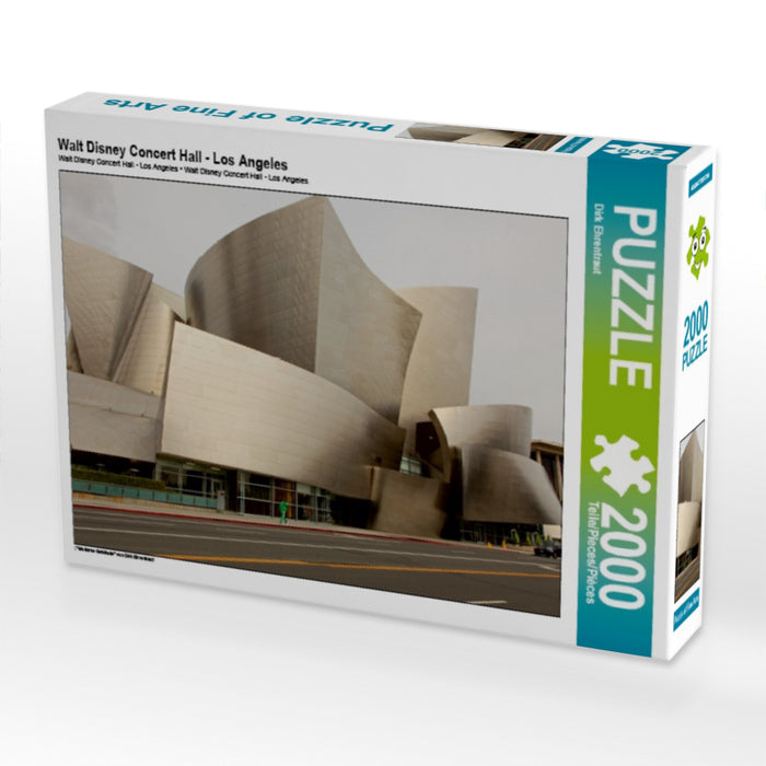 Walt Disney Concert Hall - Los Angeles - CALVENDO Foto-Puzzle - calvendoverlag 39.99