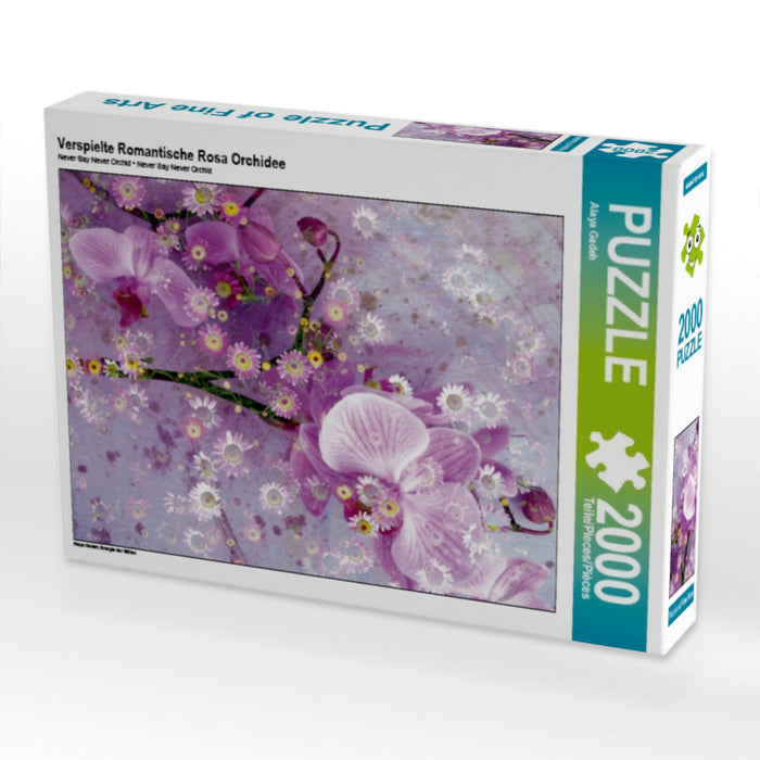 Verspielte Romantische Rosa Orchidee - CALVENDO Foto-Puzzle - calvendoverlag 29.99