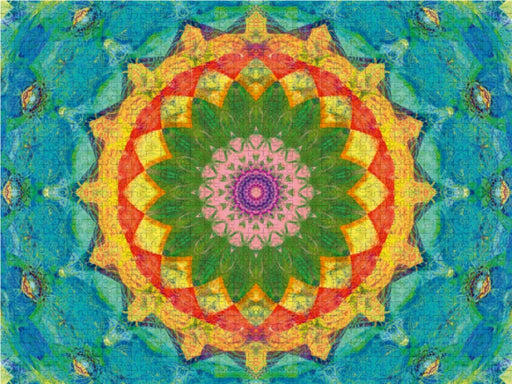 Erde Mandala - CALVENDO Foto-Puzzle - calvendoverlag 29.99