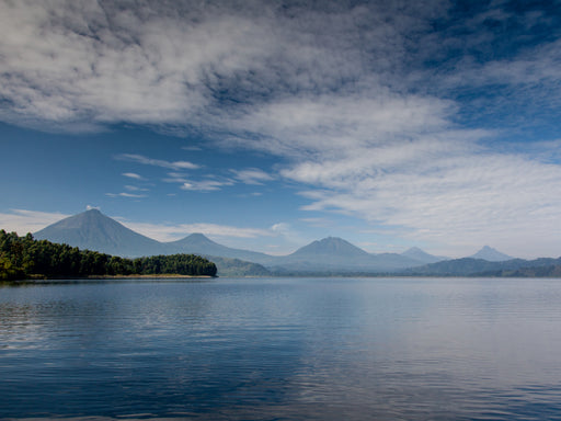 Die Kette der Virunga-Vulkane - CALVENDO Foto-Puzzle - calvendoverlag 29.99