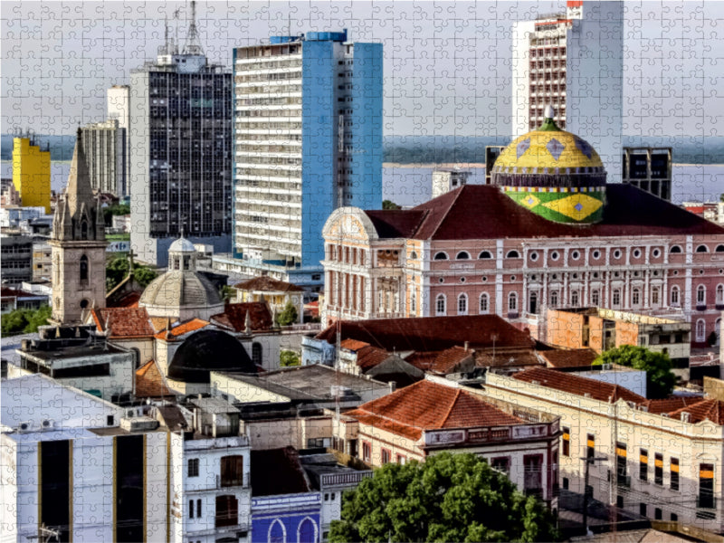 Teatro Amazonas  Manaus - CALVENDO Foto-Puzzle - calvendoverlag 29.99