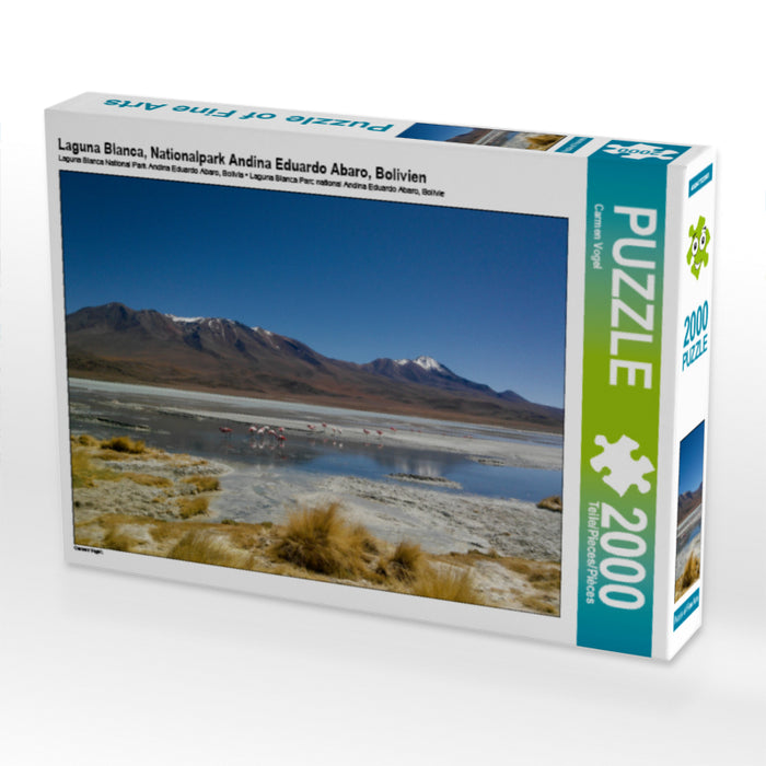 Laguna Blanca, Nationalpark Andina Eduardo Abaro, Bolivien - CALVENDO Foto-Puzzle - calvendoverlag 39.99