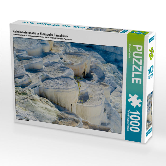 Kalksinterterassen in Hierapolis Pamukkale - CALVENDO Foto-Puzzle - calvendoverlag 29.99