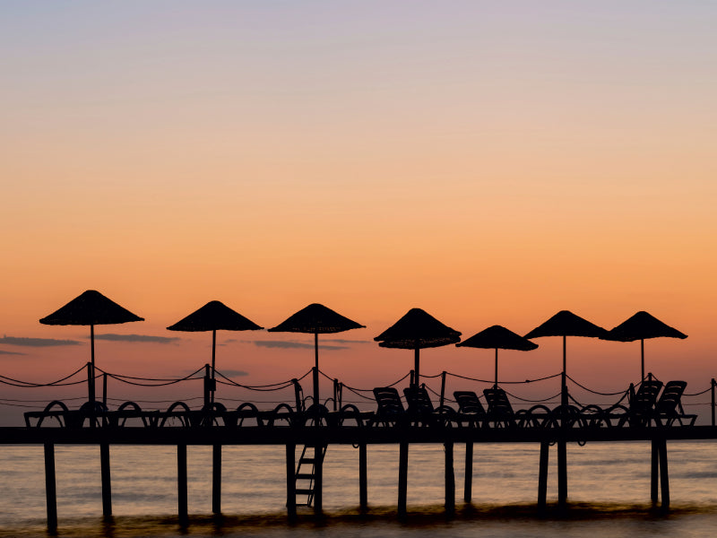 Sonnenuntergang am Badestrand - CALVENDO Foto-Puzzle - calvendoverlag 29.99