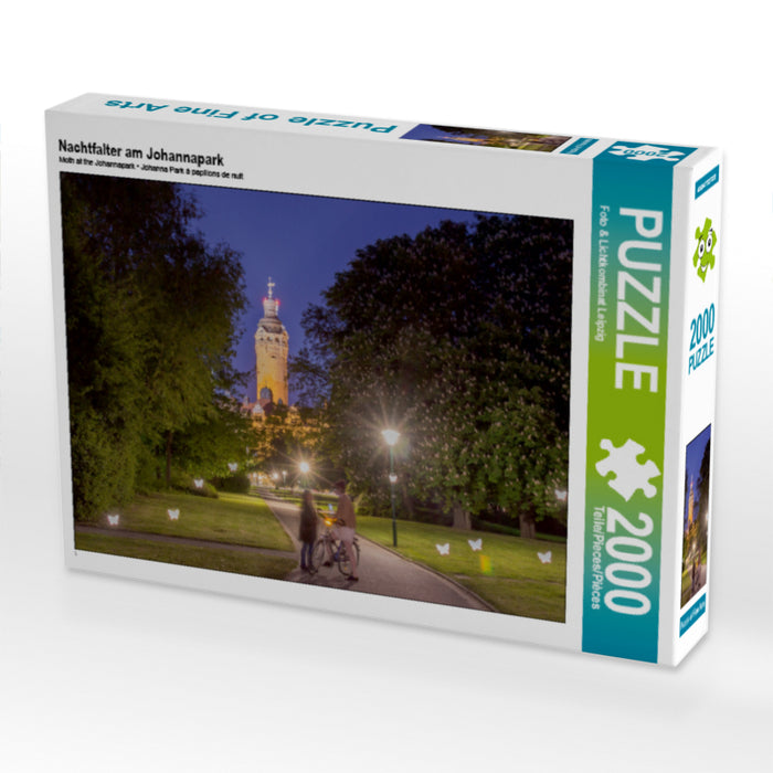 Nachtfalter am Johannapark - CALVENDO Foto-Puzzle - calvendoverlag 39.99