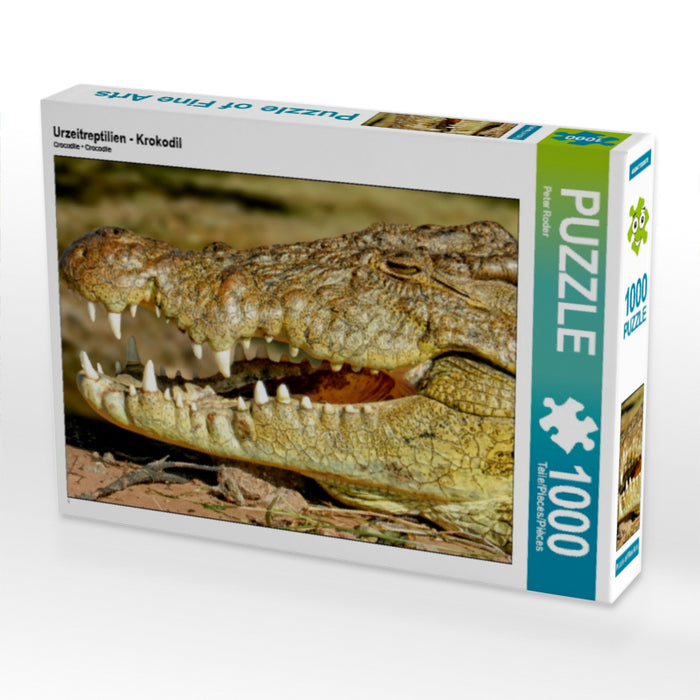 Urzeitreptilien - Krokodil - CALVENDO Foto-Puzzle - calvendoverlag 29.99