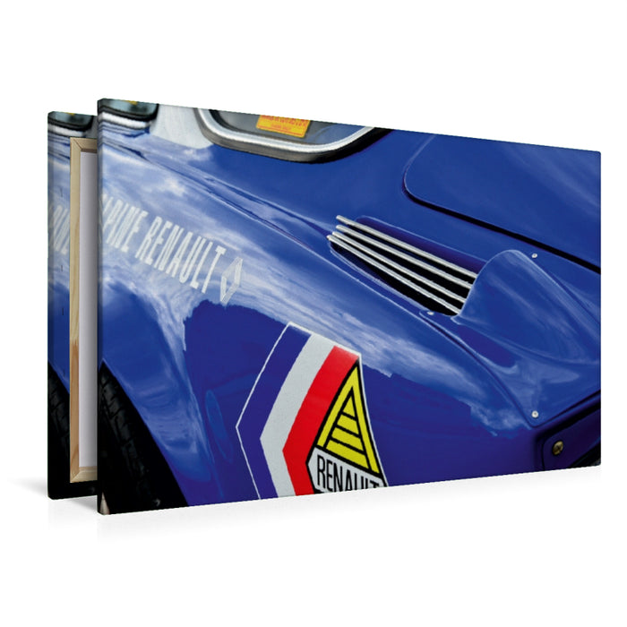 Premium Textil-Leinwand Premium Textil-Leinwand 120 cm x 80 cm quer Ein Motiv aus dem Kalender Renault Alpine A110