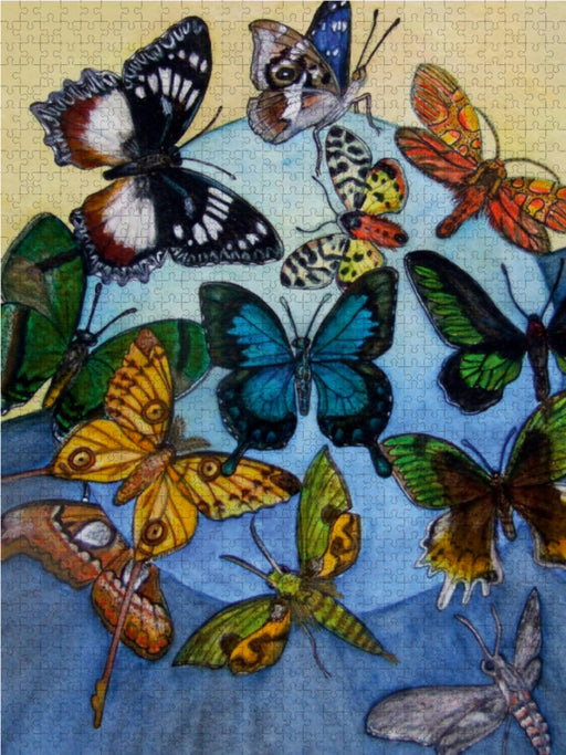 Artenvielfalt der Schmetterlinge - CALVENDO Foto-Puzzle - calvendoverlag 39.99